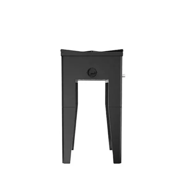 Anafe Negro 1 Plato Alto 43x43cms. Maigas - Imagen 3