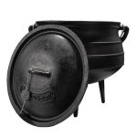 Olla Vintage Hierro Fundido 10lts 25 Cms Creole - Imagen 2