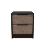 Velador Kaia Wengue-miel 41x41x48 Cms Mwm 3872