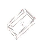 Lavaplatos Deluxe Domsa MDS8050A-SILVER CON/L Sobre Cubierta / 80x50x21cm (Incluye Accesorios) - Imagen 3