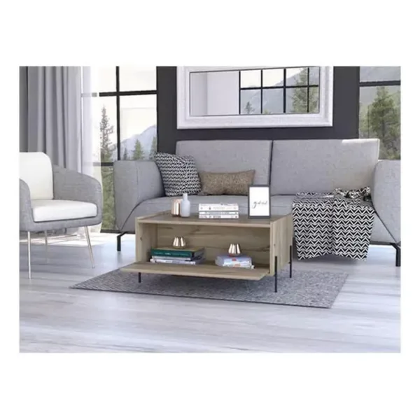 Mesa De Centro Shangai Duna 84x57x40 Cms Mld 5783 - Imagen 3
