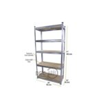 ESTANTERIA 5 NIVELES 175 Kg 180x90x40 cm ES8175/1 - Imagen 2