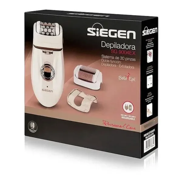 Depiladora Siegen Piernas, Axila, Rebaje, Rostro, Exfoliador - Imagen 4