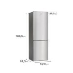 Refrigerador Frío Directo Mademsa Bottom Freezer 4 Cajones 303L Nordik 480 Plus - Imagen 2