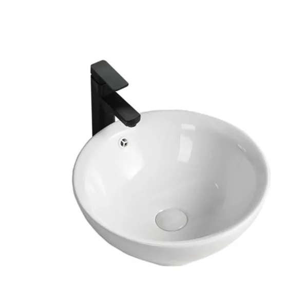 Lavamanos Sobreponer SLC815B / 42x42x17cm No incluye grifería - Imagen 3