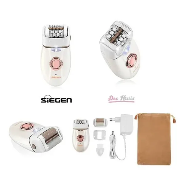 Depiladora Siegen Piernas, Axila, Rebaje, Rostro, Exfoliador - Imagen 2