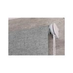 Cortina Roller Blackout 180x165 Cm Textura Gris - Imagen 2