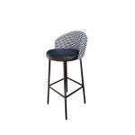 Silla Taburete Bar Dechaüs Cuero-metal 76x38cm J8-46