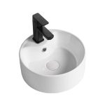 Lavamanos Sobreponer SLC905B / 36x36x14cm No Incluye Grifería - Imagen 3