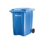 Contenedor de Basura Plástico 360 Lt Alemán AZUL-ROJO-AMARILLO - Imagen 2
