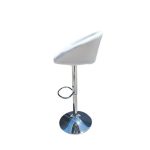 Silla Bar Bemus 62-82 Cms Alt. Total 103cm Ecocuero Blanco - Imagen 4