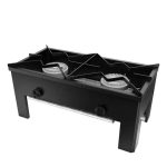 Anafe Negro 2 Platos Bajo 43x43 Maigas - Imagen 2