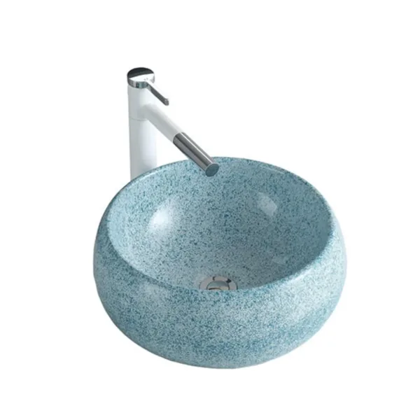 Lavamanos Sobreponer SLC822 Safiro / 40x40x15,5cm No incluye grifería - Imagen 2