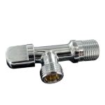 Kit Flexible 1/2×7/8x30cms C/llave Angular Para Wc - Imagen 4