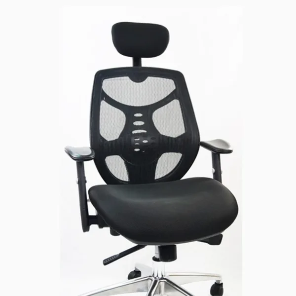 SILLA GERENCIAL CON CABECERA + BASE ALUMINIO - Imagen 2