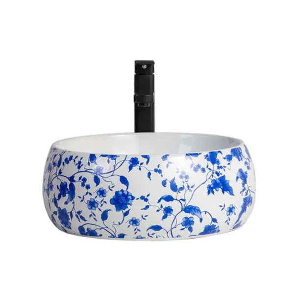 Lavamanos Sobreponer SLC822 PORCELANA / 40x40x15,5cm No incluye grifería - Imagen 2