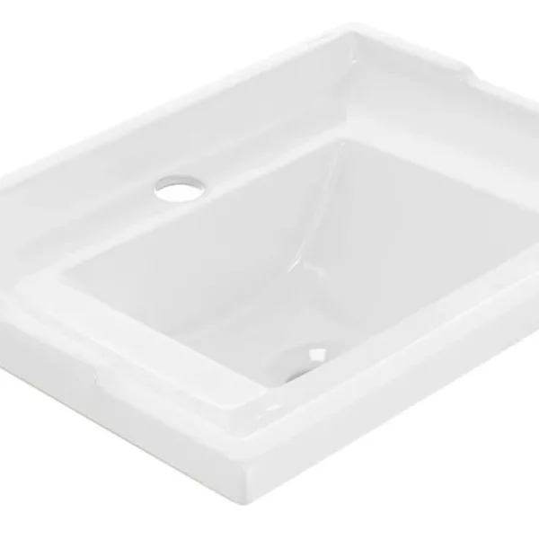 Cubierta de Loza 80 Cm Blanco F-80 / 80x47x20cm - Imagen 3