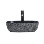 Lavamanos Sobreponer SLC895-ARENA PLATEADA / 45,5x32x13,5cm No Incluye Grifería - Imagen 3