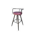 Silla Taburete Bar Dechaüs Cuero-metal 75x46cm J8-47 - Imagen 2