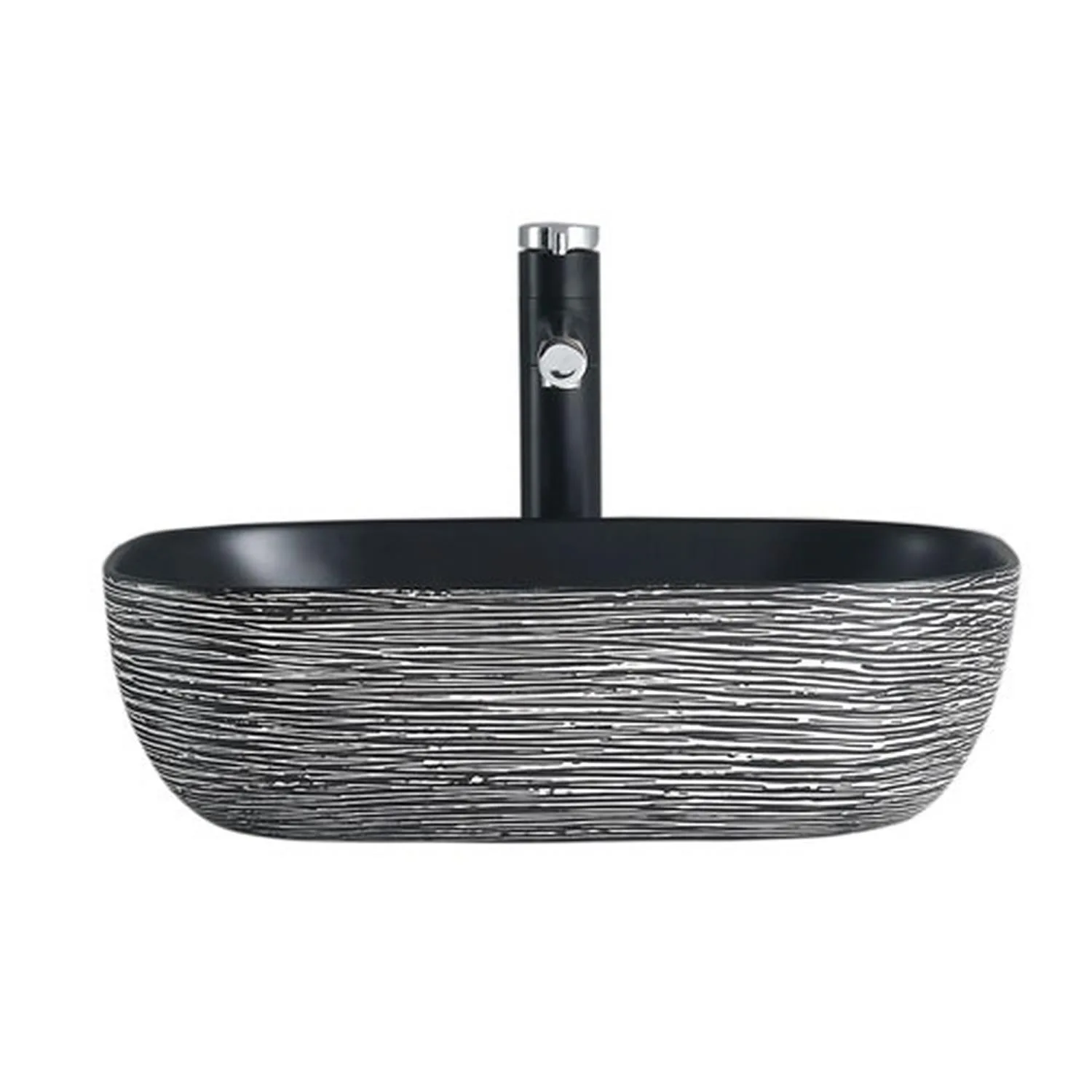 60105770 Lavamanos Sobreponer SLC895-CINTA BLANCA / 46,5x33x13,5cm No Incluye Grifería - Imagen 1