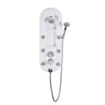 Columna De Ducha 90x30x14cm 6 Jets Basic Blanco - Imagen 6