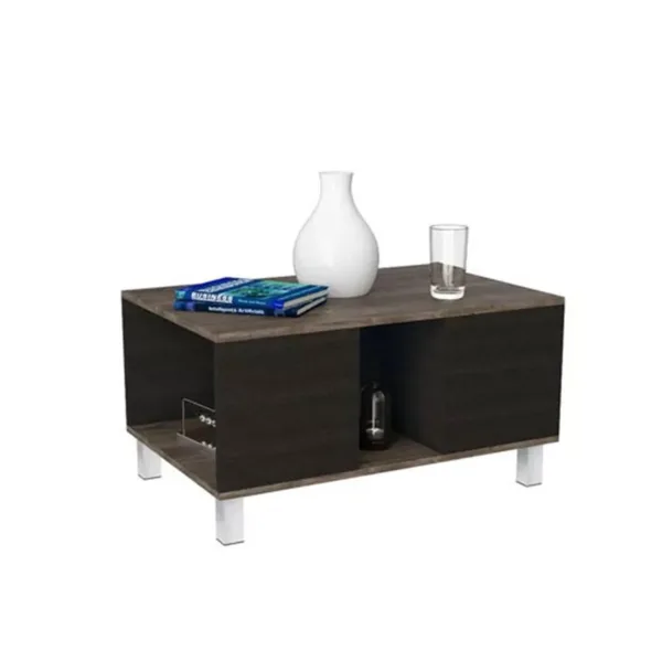Mesa Centro Bellagio 79x53x42 Mew 2972 Siena Wengue - Imagen 2