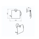 PORTA ROLLO LÍNEA DOT - Imagen 2