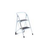Escalera Acero Plegable 2 Peldaños 47x40 Cms