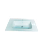 Cubierta Lavamanos De Loza Con Relieve 80x47x20 Cms - Imagen 2