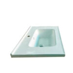 Cubierta Lavamanos De Loza Con Relieve 80x47x20 Cms - Imagen 3