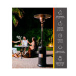 ESTUFA CALEFACTOR EXTERIOR SOMBRERO 13 KW - Imagen 3
