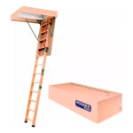 Escalera Ático Madera 120x70 Altura Techo 2,8 Mts - Imagen 3