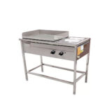Plancha Churrasquera 50×70cm Con Baño Maria Ch70bmc