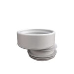 Adaptador Desplazador Wc Excéntrico 2 Cms Pvc Blanco 100-110