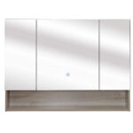 Botiquín LED para baño con espejo Space BMEA 100x13x80cm