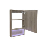 Botiquín LED para baño con espejo Space BMEA 50x13x80cm - Imagen 6