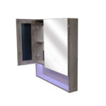 Botiquín LED para baño con espejo Space BMEA 70x13x80cm - Imagen 6