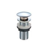Desague 1 1/4 PuLG Popup Tapon Cromado Sin Rebalse