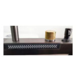 Lavaplatos Multifunción Cascada Negro Empotrar 75x45 - Imagen 6