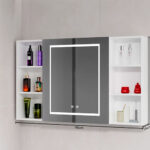 Mueble Botiquin Espejo LED Antiempañante Domsa MMR-100 Blanco / 98x80x14cm - Imagen 5