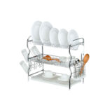 Secaplatos 3 niveles Cromo XL Simple Cook - Imagen 5