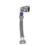 Desagüe universal con tubo sifón flexible para vanitorio Domsa WY30-Negro - Imagen 3