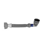 Desagüe universal con tubo sifón flexible para vanitorio Domsa WY30-Negro - Imagen 4