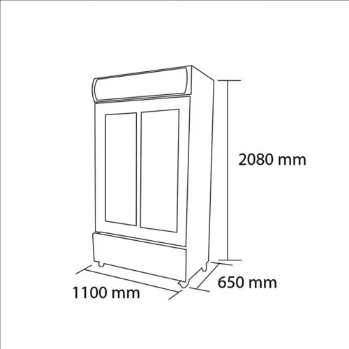 VISICOOLER 1000 LT LG1000S - Imagen 5