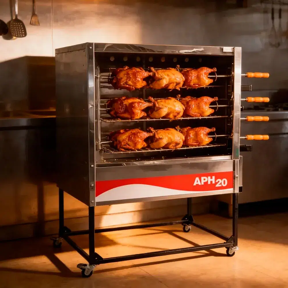 Asador-De-Pollo-Horizontal-Glp-20-Pollos ASADOR DE POLLO HORIZONTAL APH-20 - Imagen 1