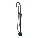 Grifería-llave Pedestal Dechaus Para Tina Isla Negro-matte - Imagen 2