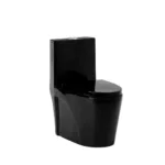 Wc one piece descarga 30 cms Black 3 Largo 69 cms