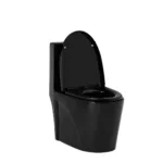 Wc one piece descarga 30 cms Black 3 Largo 69 cms - Imagen 2