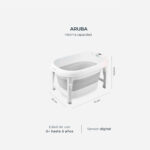 Bañera Aruba 100L GRIS - Imagen 6