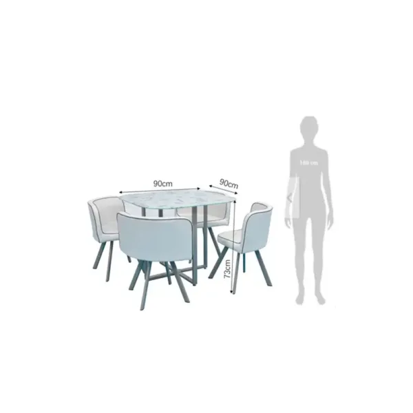Comedor Newspaper 4 Sillas - Imagen 7